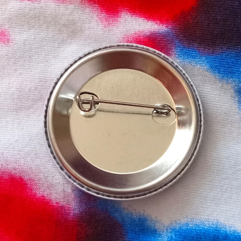 Grateful Dead Button Pin - Picture 2 of 2